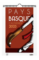 Calendrier 2023 pays basque