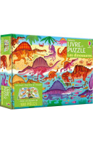 Les dinosaures - coffret livre et puzzle