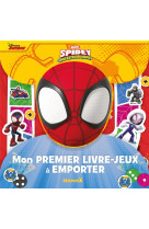 Marvel spidey et ses amis extraordinaires - mon premier livre-jeux à emporter