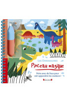 Pinceau magique - les dinosaures - peins avec de l-eau pour voir apparaitre les couleurs !