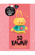 So kawai ! - 3 paper toys d-animaux kawaii a fabriquer