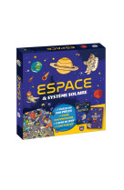 Coffret puzzle documentaire - espace & système solaire