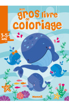 Mon gros livre de coloriage (baleines)