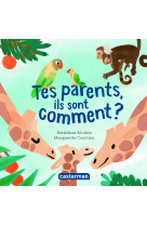 Mes imagiers tout carrés - tes parents, ils sont comment ?