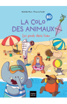 La colo des animaux - les pieds dans l'eau