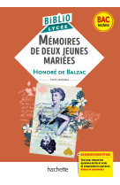 Bibliolycée - mémoires de deux jeunes mariées, balzac - bac 2024