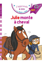 Sami et julie ce1 julie monte à cheval