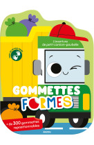 Gommettes formes - l'aventure de petit camion-poubelle