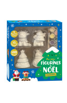 Mes jolies figurines de noël a peindre