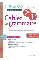 Cahier grevisse 2de / 1re (2022)