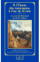 La carte du beleriand de j.r.r. tolkien