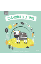 Les animaux de la ferme (coll. bébés câlins)