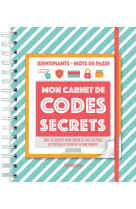 Mon carnet de codes secrets mémoniak 2021