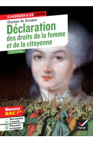 Déclaration des droits de la femme et de la citoyenne (oeuvre au programme bac 2024, 1re g & t)