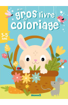 Mon gros livre de coloriage (lapin panier)