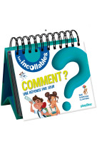 Calendrier les "comment ?" des incollables en 365 questions