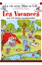 Livre stickers les vacances