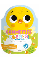 Gommettes formes - l'aventure de petit poussin