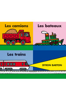 Coffret les camions - les bateaux - les trains