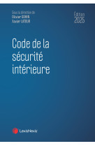 Code de la sécurité intérieure 2025