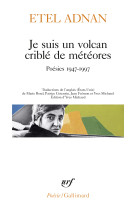 Je suis un volcan criblé de météores