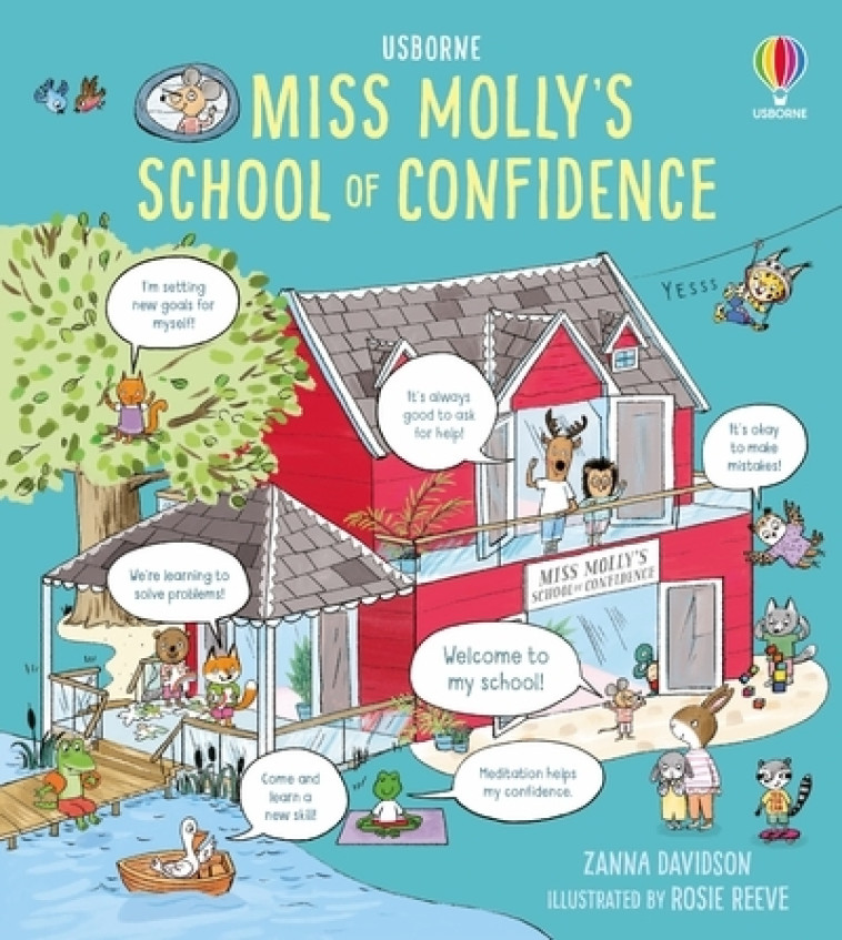 MISS MOLLY-S SCHOOL OF CONFIDENCE - Zanna Davidson - USBORNE CAT ANG