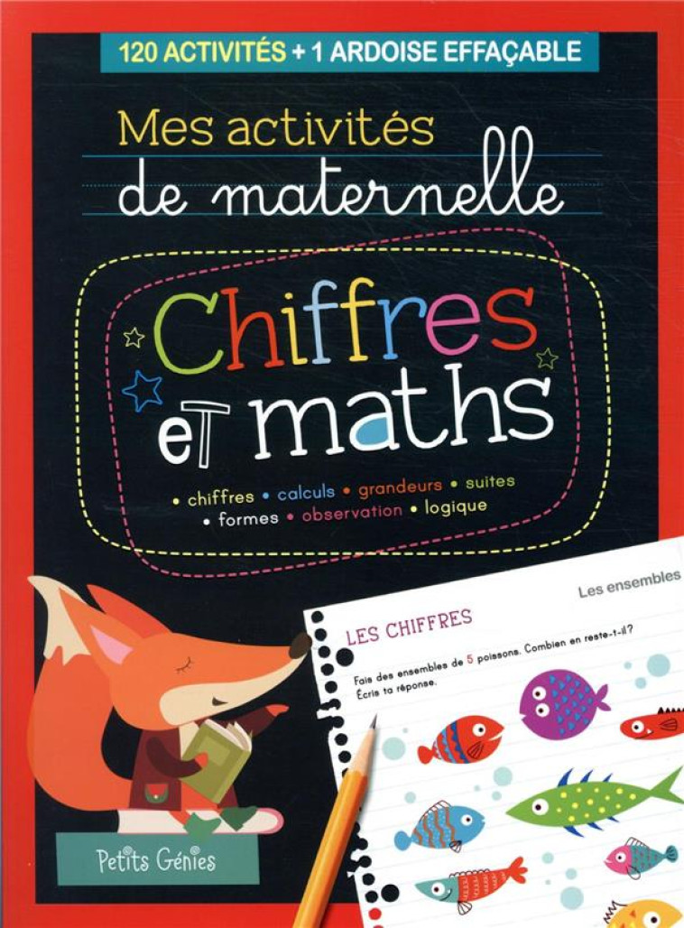 MES ACTIVITES DE MATERNELLE CHIFFRES ET MATHS - CHABOT/SHUTTERSTOCK - NC