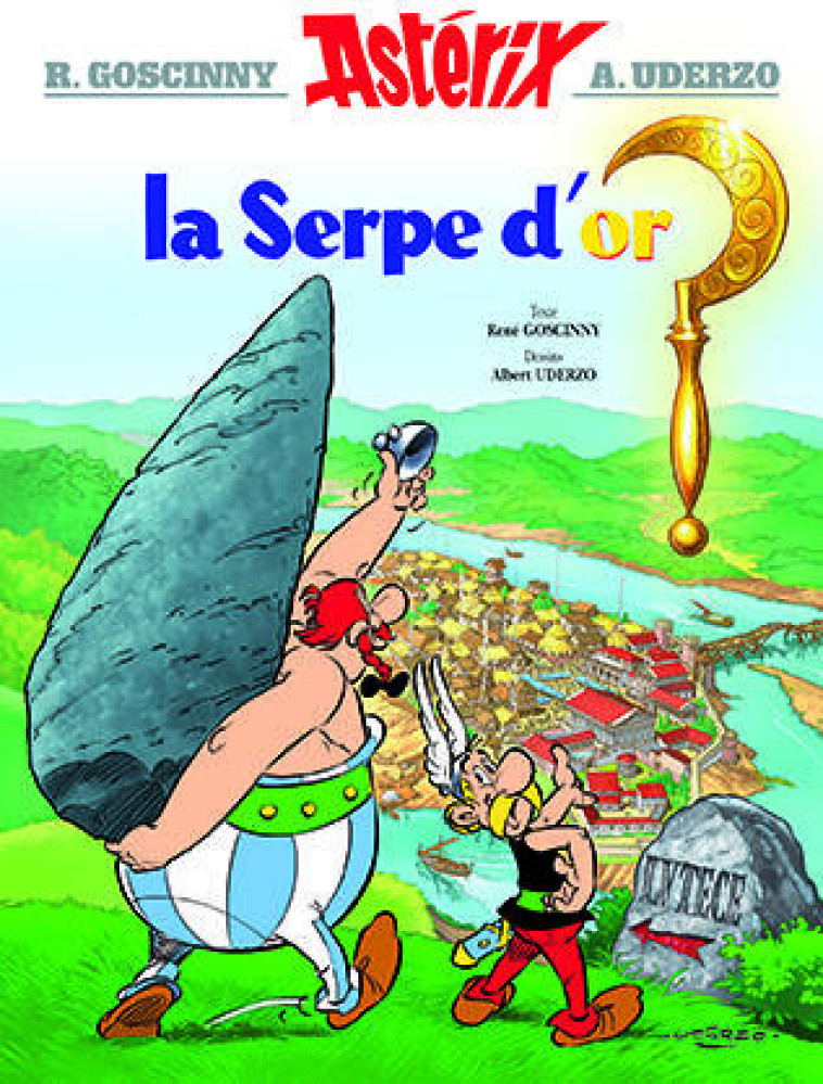 ASTERIX - T02 - ASTERIX - LA SERPE D'OR - N 2 - GOSCINNY/UDERZO - HACHETTE