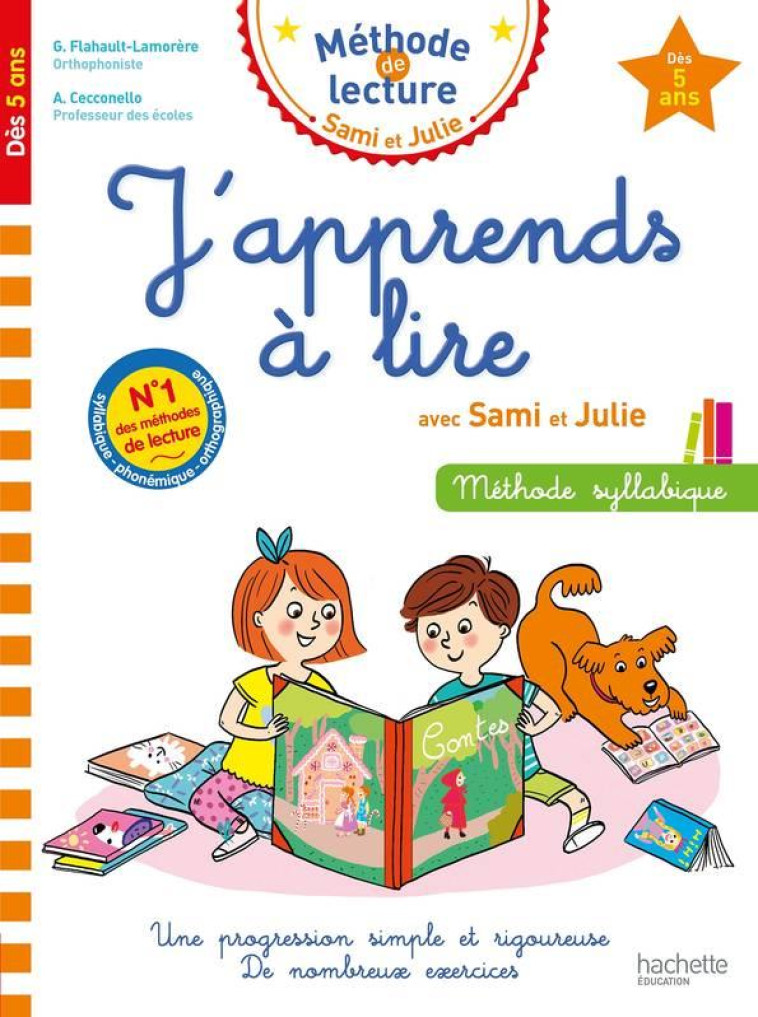 J'APPRENDS A LIRE AVEC SAMI ET JULIE - CECCONELLO - HACHETTE