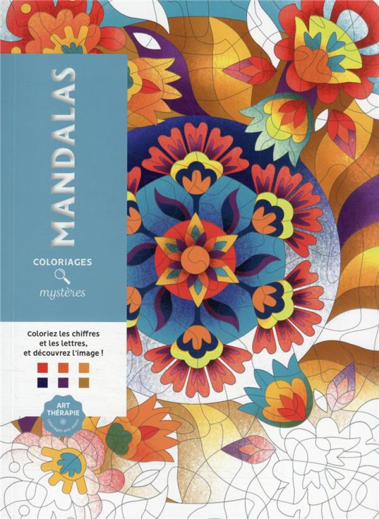 COLORIAGES MYSTERES MANDALAS - CONSTANTIN DOMINIQUE - HACHETTE