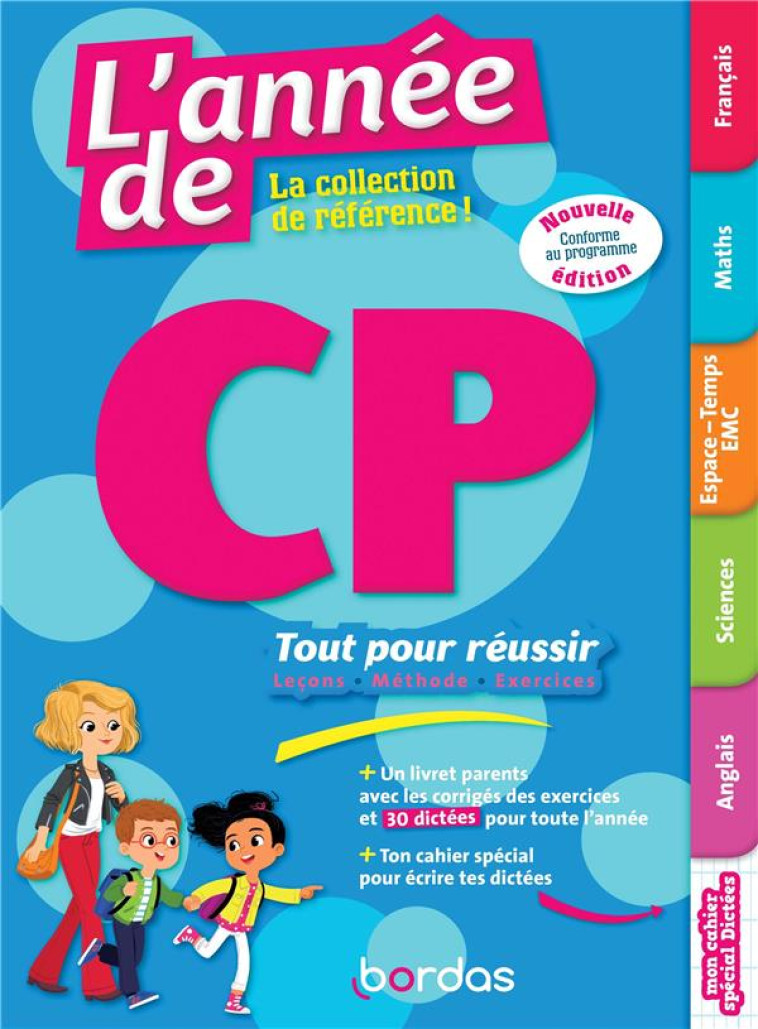 L'ANNEE DE CP TOUT POUR REUSSIR - CASSAGNADE/CHAFAA - BORDAS