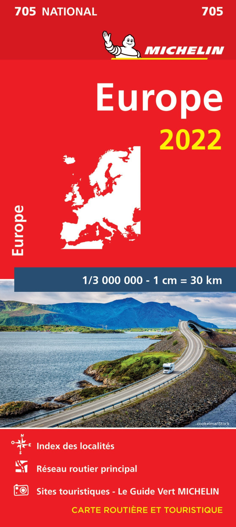 CARTE NATIONALE EUROPE 2022 - XXX - MICHELIN