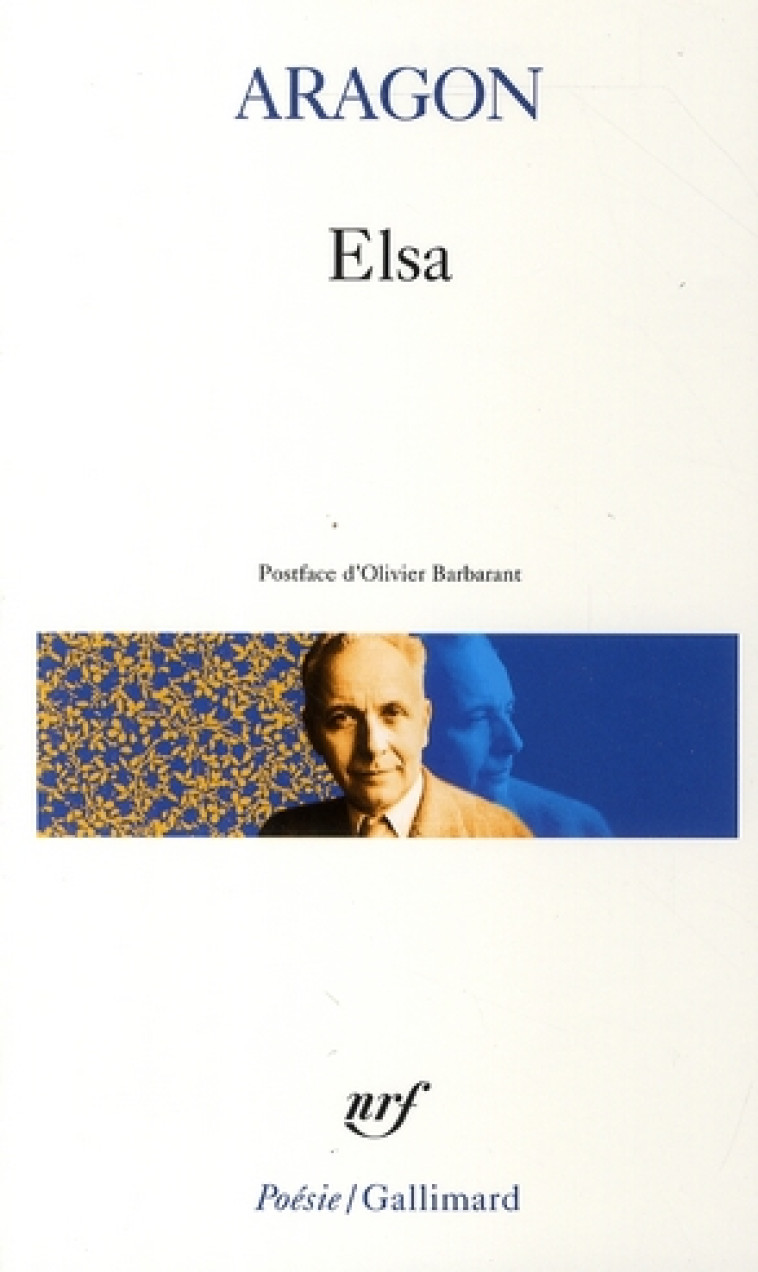 ELSA - ARAGON LOUIS - GALLIMARD