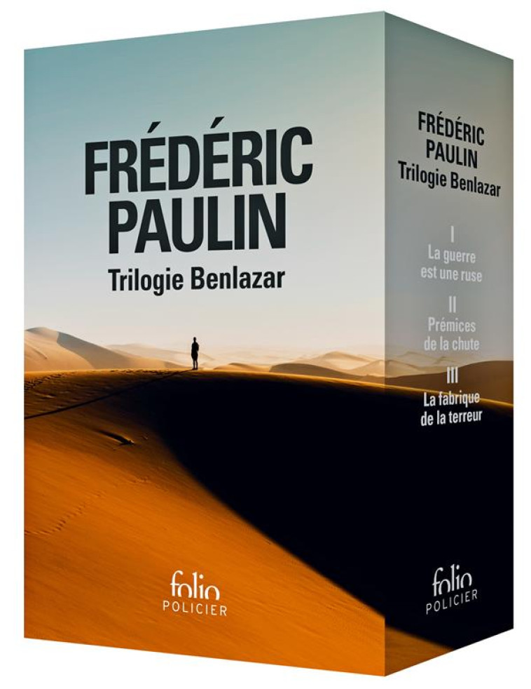 TRILOGIE BENLAZAR - COFFRET 3 VOLUMES - PAULIN FREDERIC - GALLIMARD