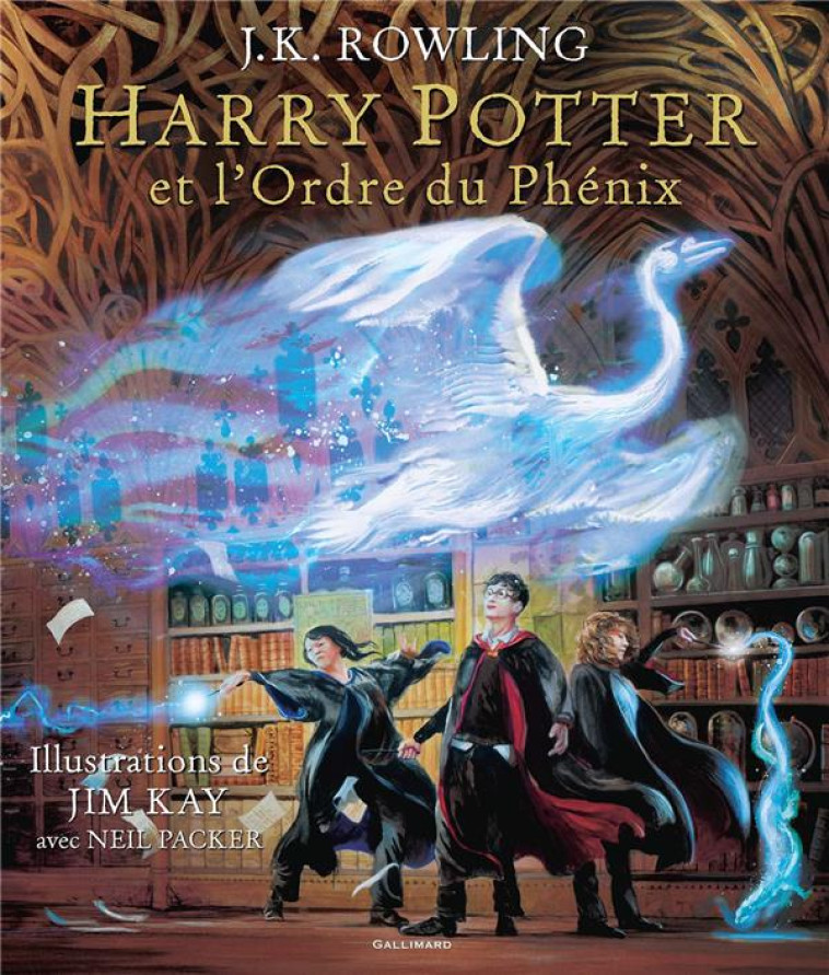 HARRY POTTER - T05 - HARRY POTTER ET L'ORDRE DU PHENIX - ROWLING/PACKER/KAY - GALLIMARD