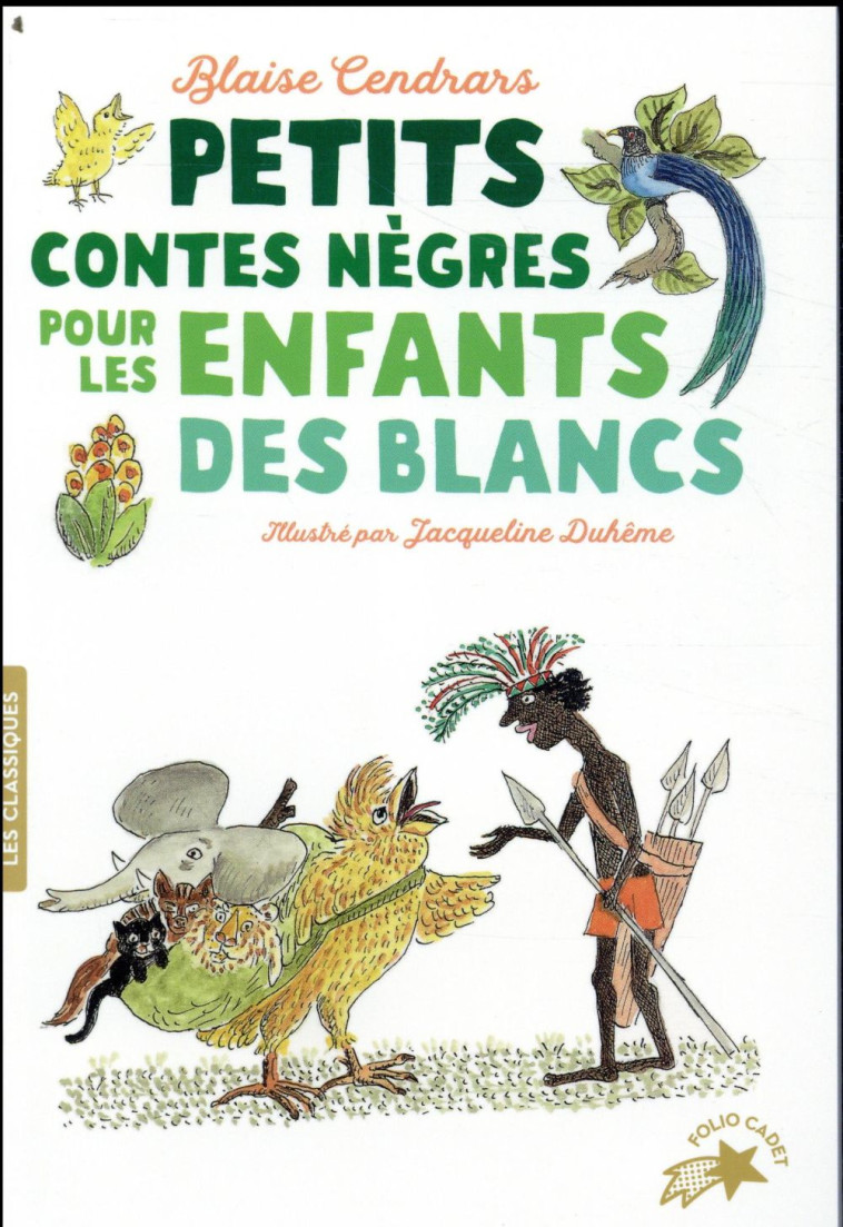 PETITS CONTES NEGRES POUR LES ENFANTS DES BLANCS - CENDRARS/DUHEME - GALLIMARD