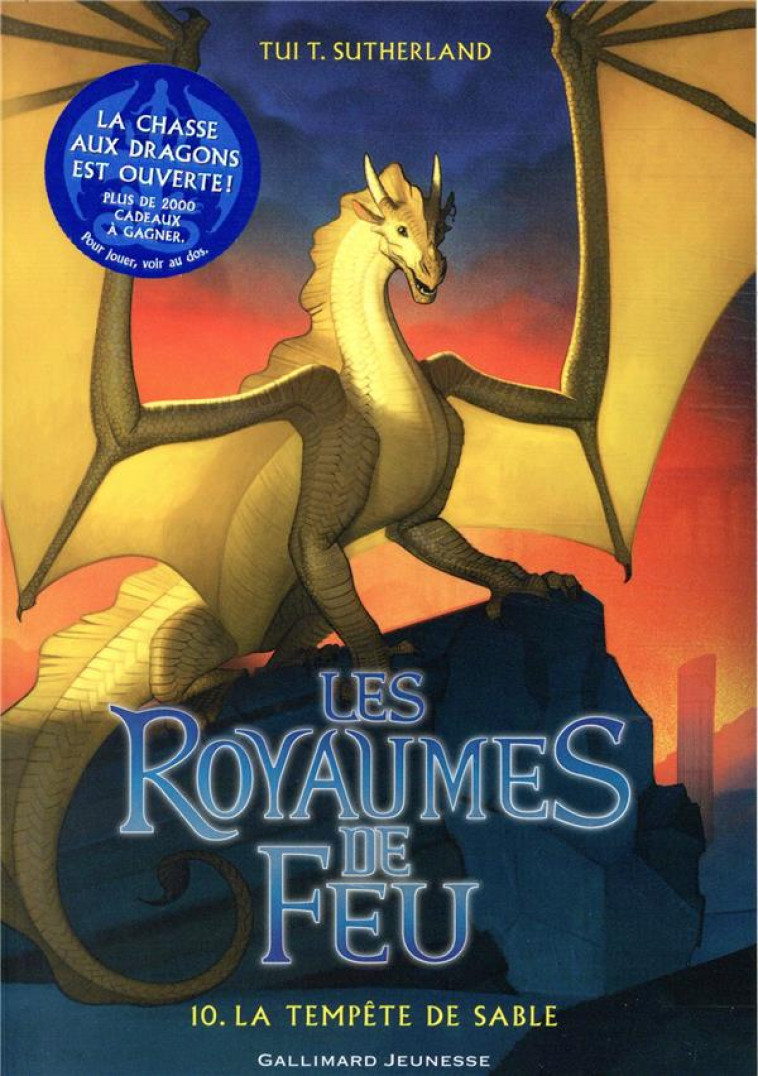 LES ROYAUMES DE FEU, 10 - LA TEMPETE DE SABLE - SUTHERLAND/ANG - GALLIMARD