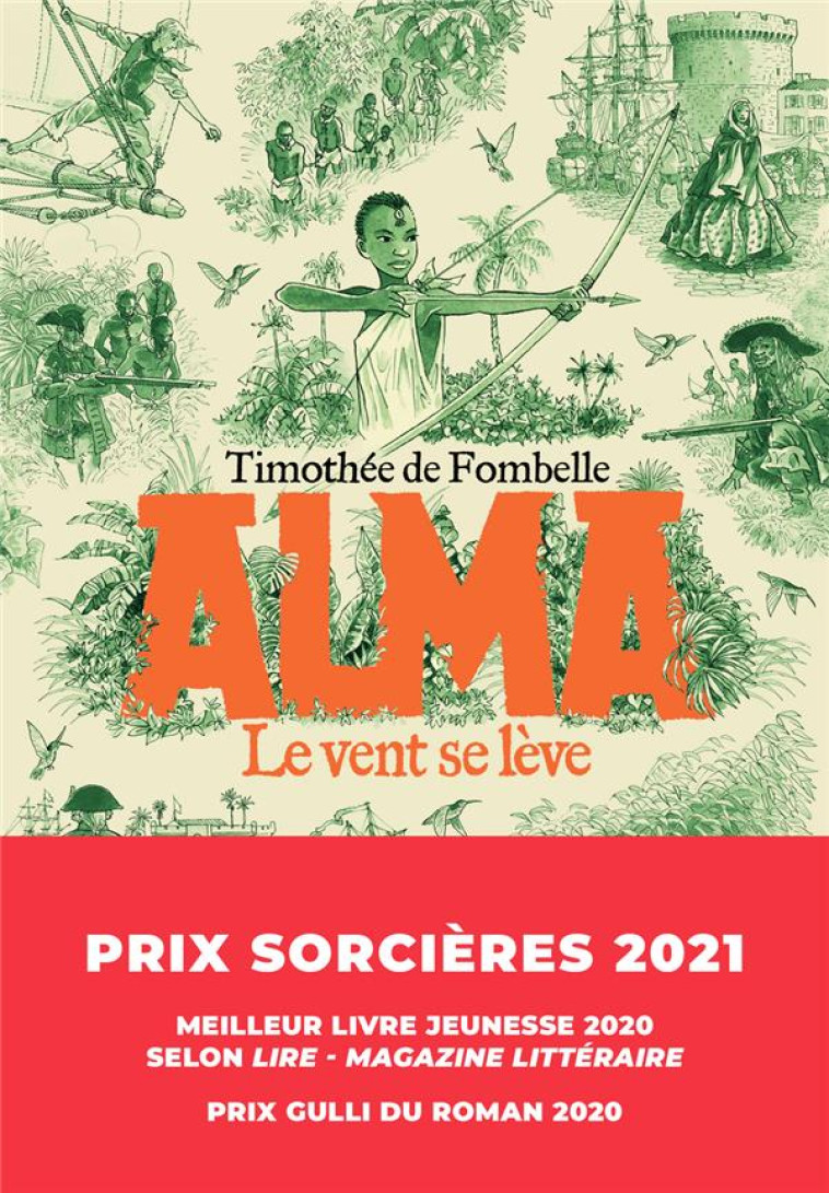 ALMA - LE VENT SE LEVE - FOMBELLE/PLACE - GALLIMARD