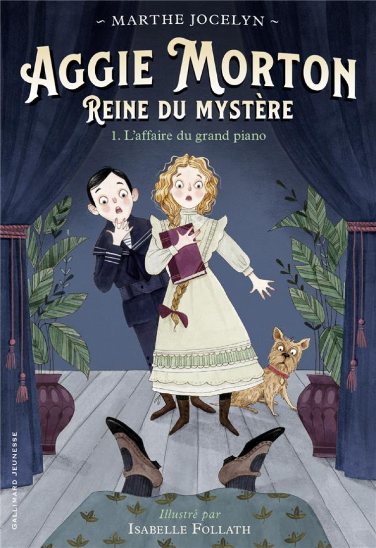 AGGIE MORTON REINE DU MYSTERE - VOL01 - L'AFFAIRE DU GRAND PIANO - JOCELYN/FOLLATH - GALLIMARD