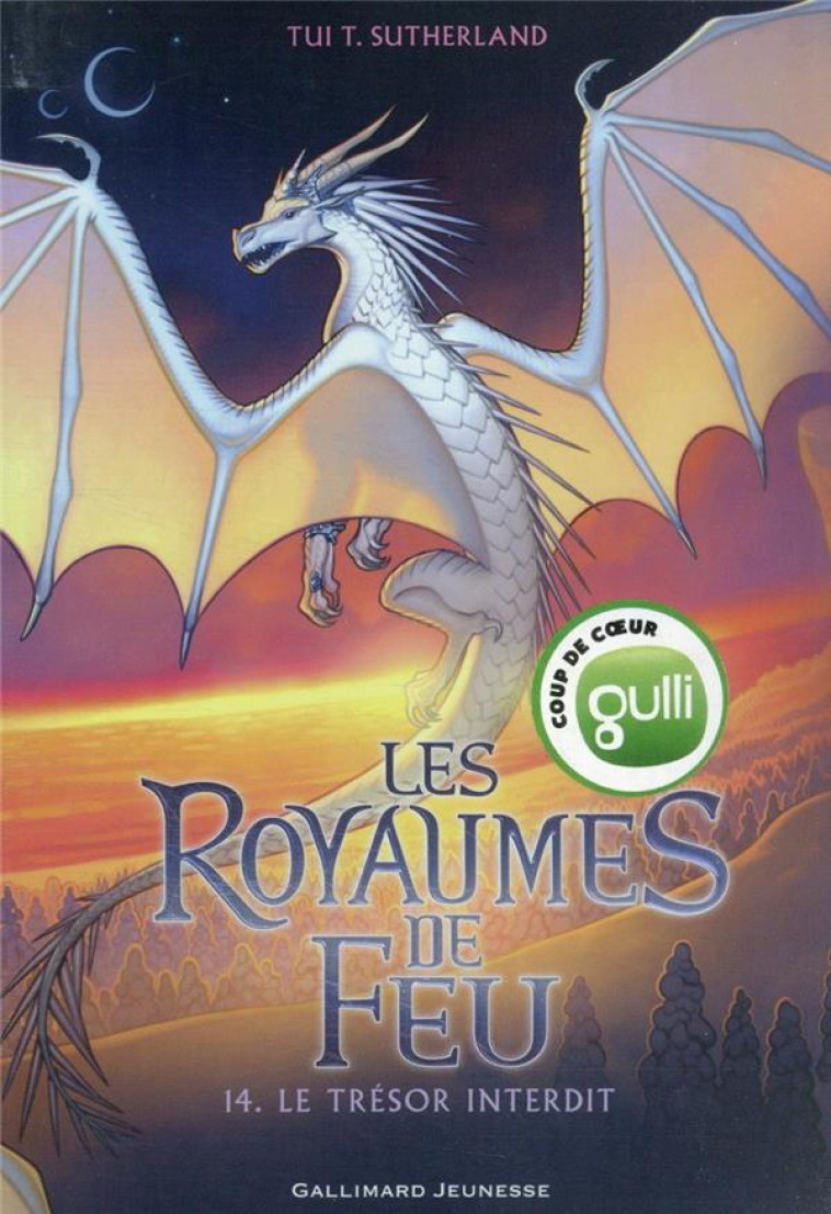 LES ROYAUMES DE FEU, 14 - LE TRESOR INTERDIT - SUTHERLAND/ANG - GALLIMARD