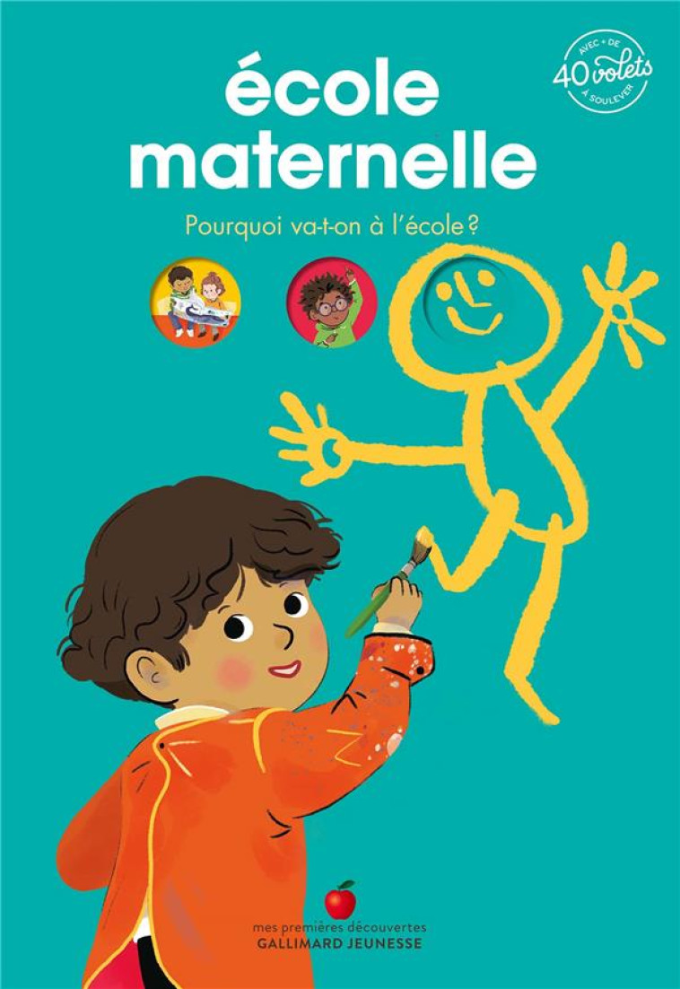 ECOLE MATERNELLE - POURQUOI VA-T-ON A L'ECOLE ? - KECIR-LEPETIT - GALLIMARD