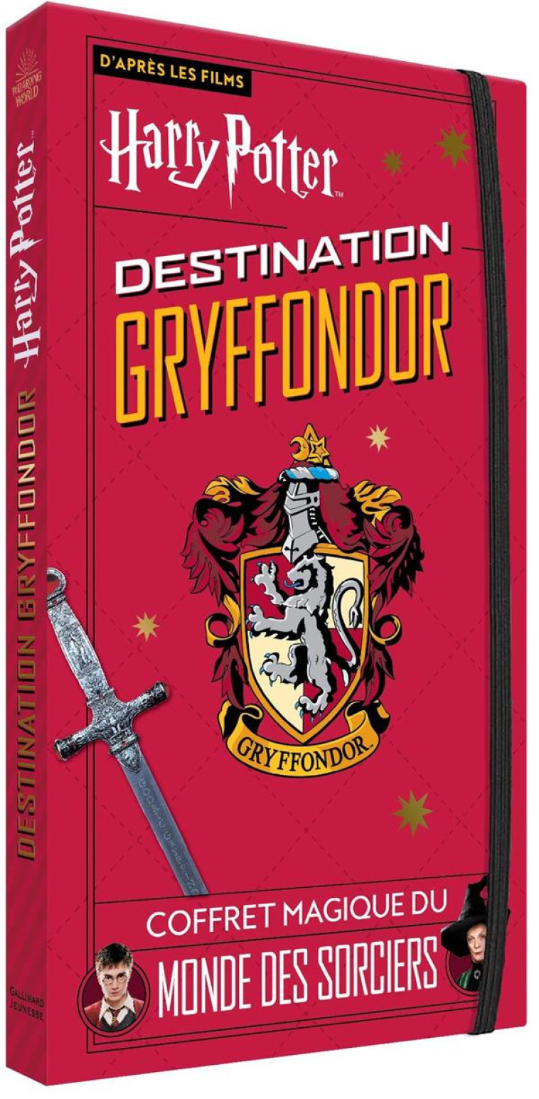 HARRY POTTER - DESTINATION GRYFFONDOR - COFFRET MAGIQUE DU MONDE DES SORCIERS - COLLECTIF - NC