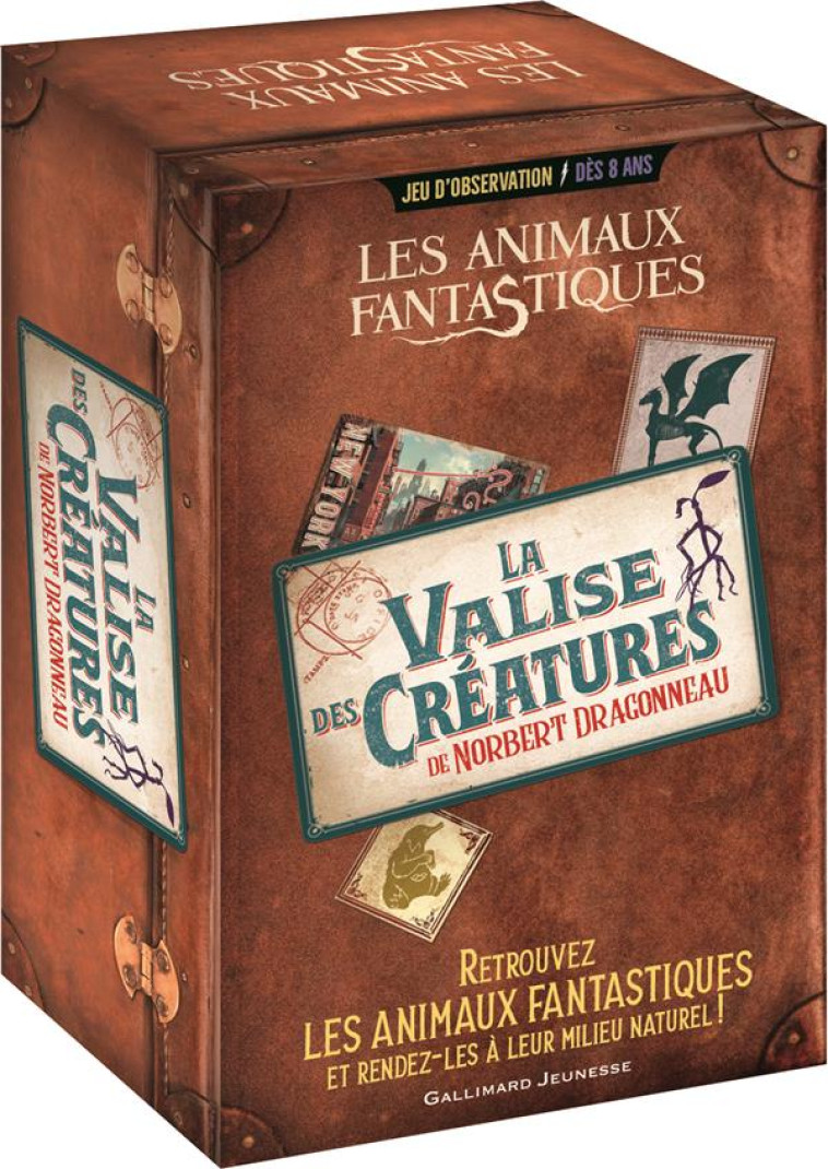 ANIMAUX FANTASTIQUES - LA VALISE DES CREATURES DE NORBERT DRAGONNEAU - JEU D'OBSERVATION - COLLECTIF - NC