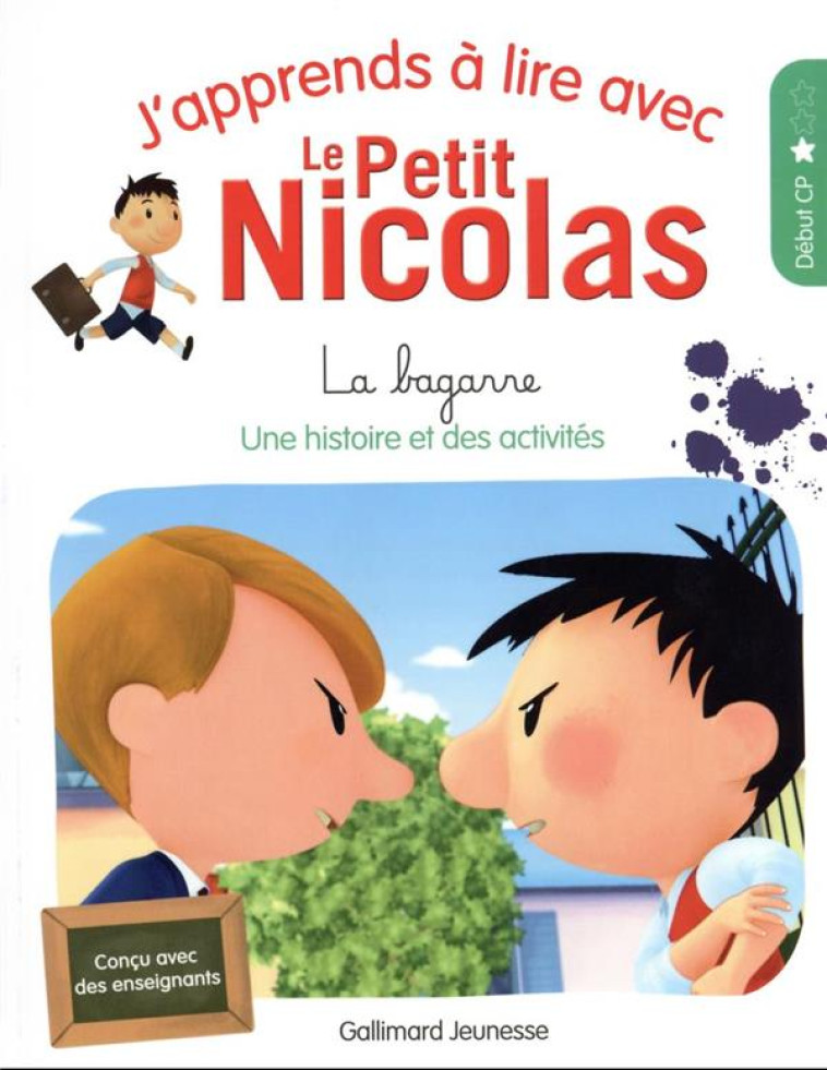 J'APPRENDS A LIRE AVEC LE PETIT NICOLAS - T14 - LA BAGARRE - DEMARIA MARJORIE - GALLIMARD