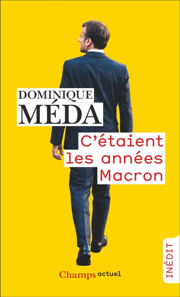 C'ETAIENT LES ANNEES MACRON - MEDA DOMINIQUE - FLAMMARION