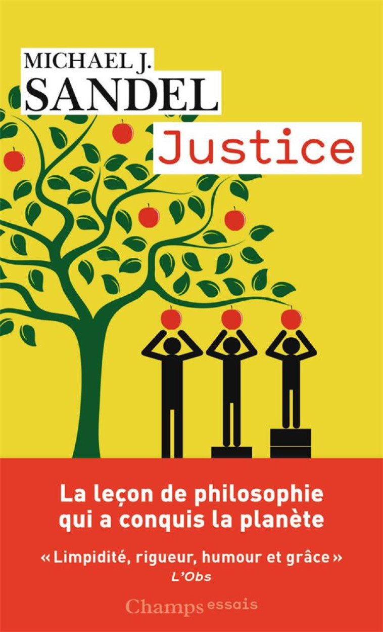 JUSTICE - SANDEL MICHAEL J. - Flammarion