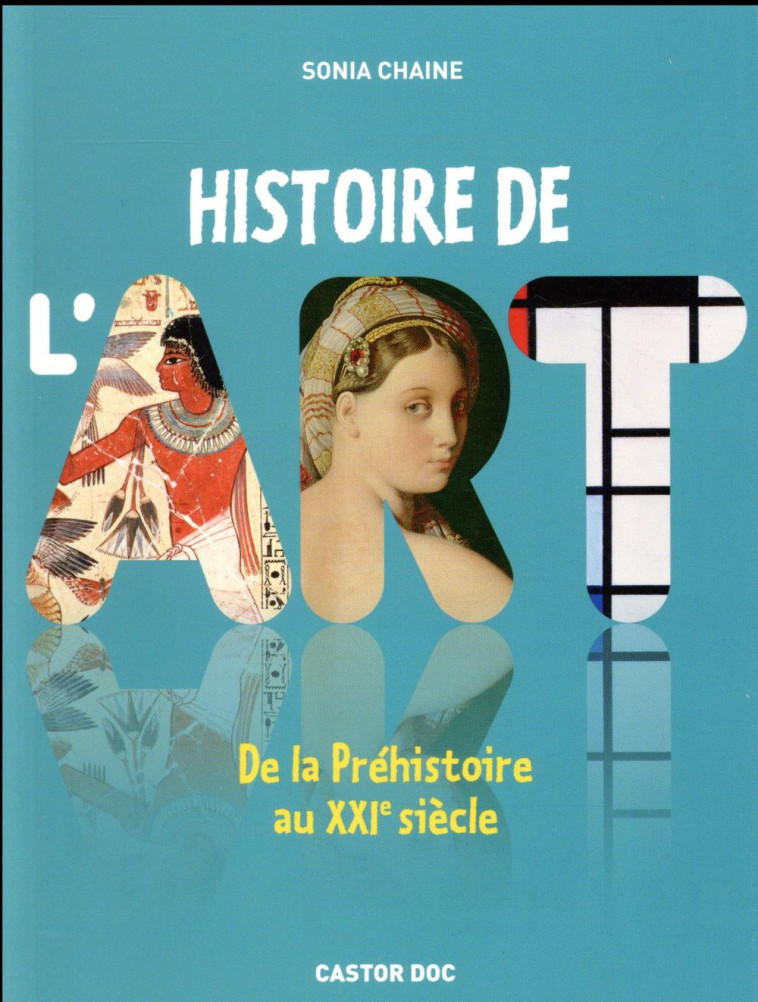 HISTOIRE DE L'ART - DE LA PREHISTOIRE AU XXIE SIECLE - CHAINE SONIA - Flammarion-Jeunesse