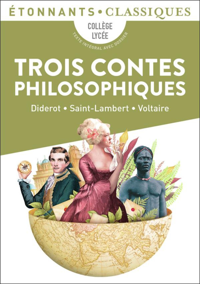 TROIS CONTES PHILOSOPHIQUES - DIDEROT/VOLTAIRE - Flammarion