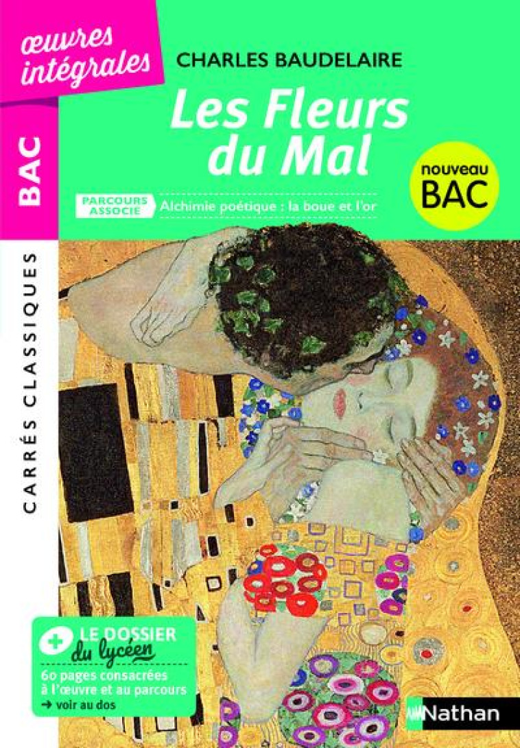 LES FLEURS DU MAL - CHARLES BAUDELAIRE - PAILLOUX/GALAND - CLE INTERNAT