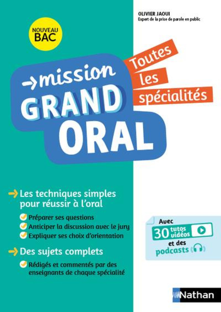 MISSION GRAND ORAL - TOUTES LES MATIERES - COPPENS/DESROUSSEAUX - CLE INTERNAT